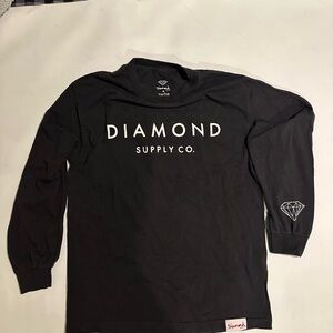 Diamond Supply Co. Black Long Sleeve Medium